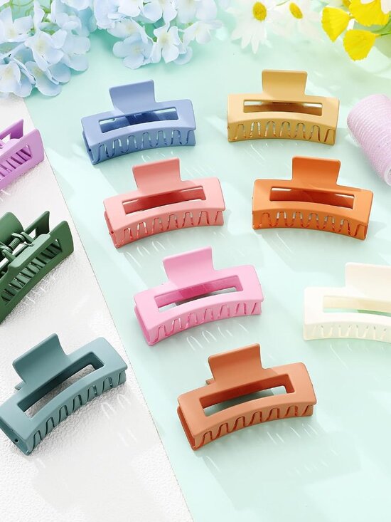 Bulk 100-Piece Assorted Hair Claw Clips Set for All Hair Types main image 5